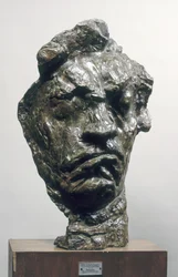 Große tragische Maske Ludwig van Beethovens (1770-1827), 1901